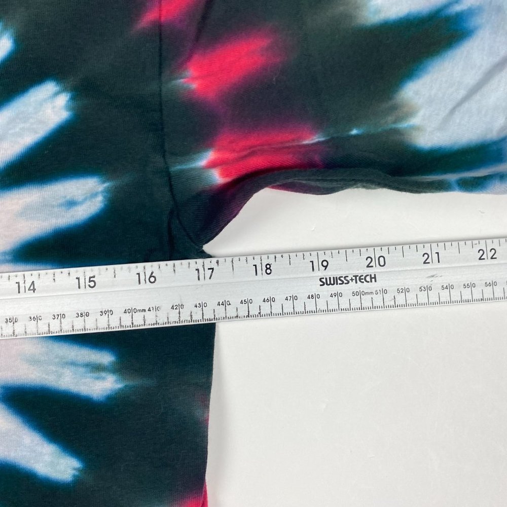 Vintage NWOT Y2K The Rolling Stones Liquid Blue Tie Dye T Shirt Mens Small - Picture 8 of 9